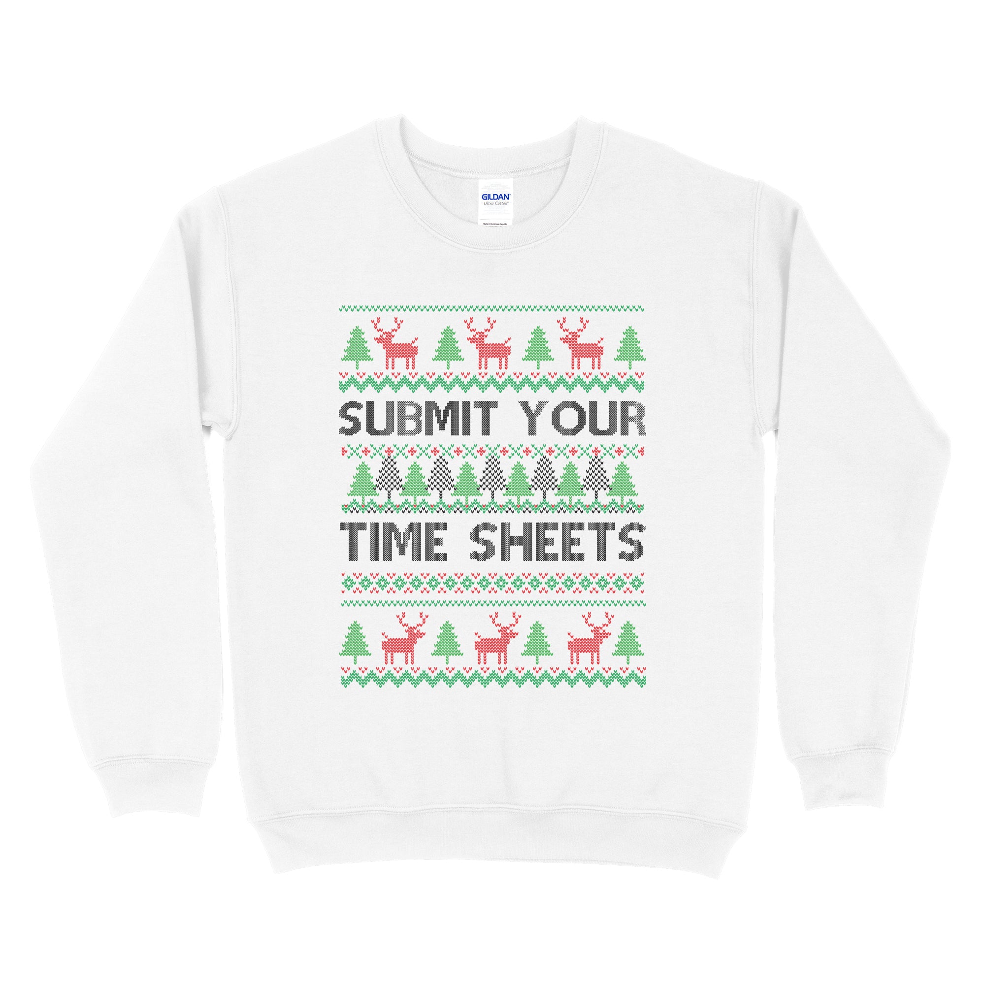 Christmas sweater white best sale