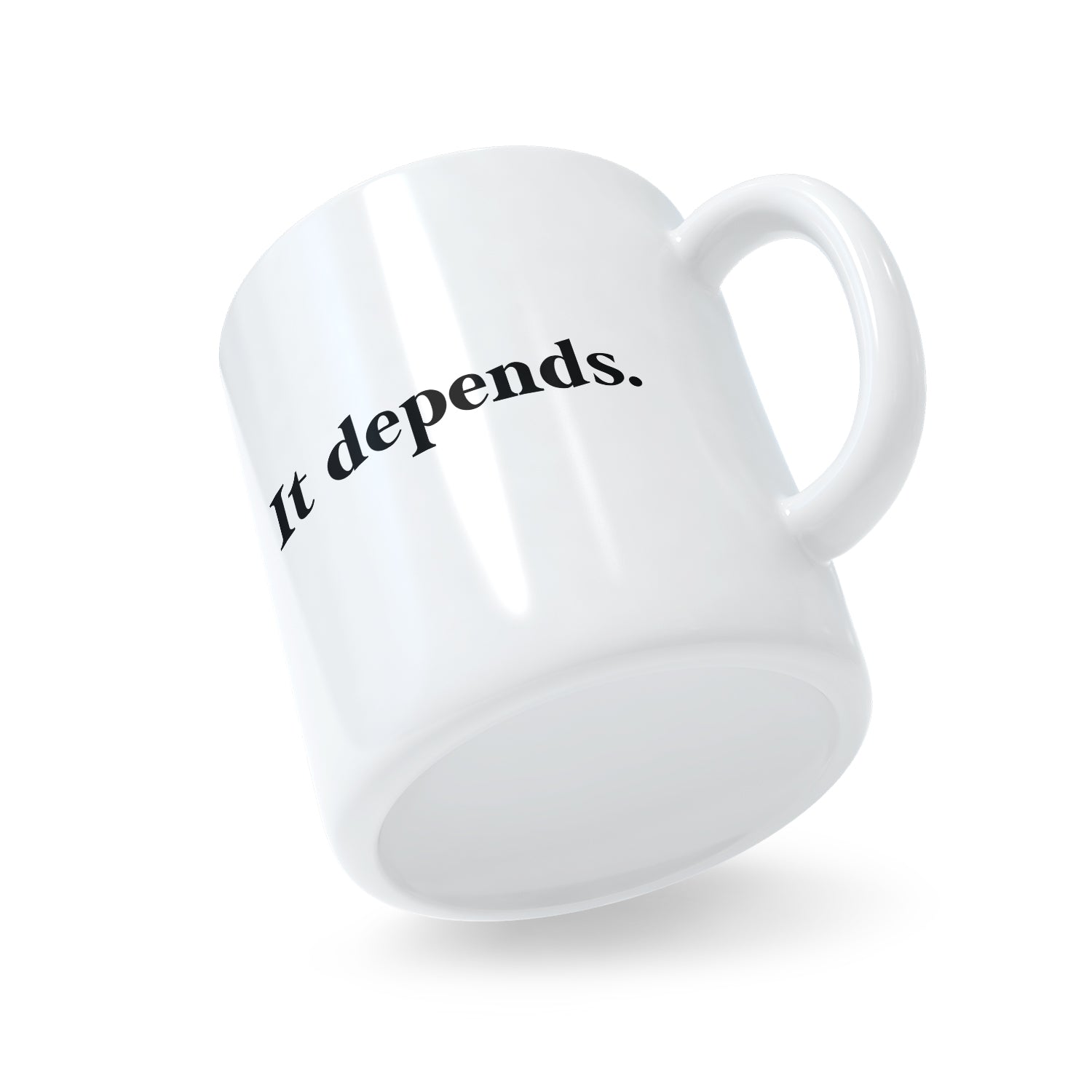 It Depends Mug