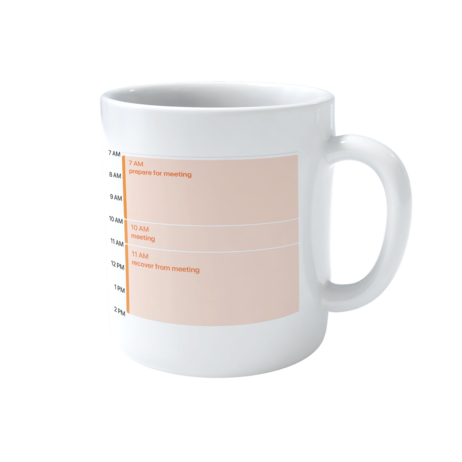 Scheduled Meetings Mug