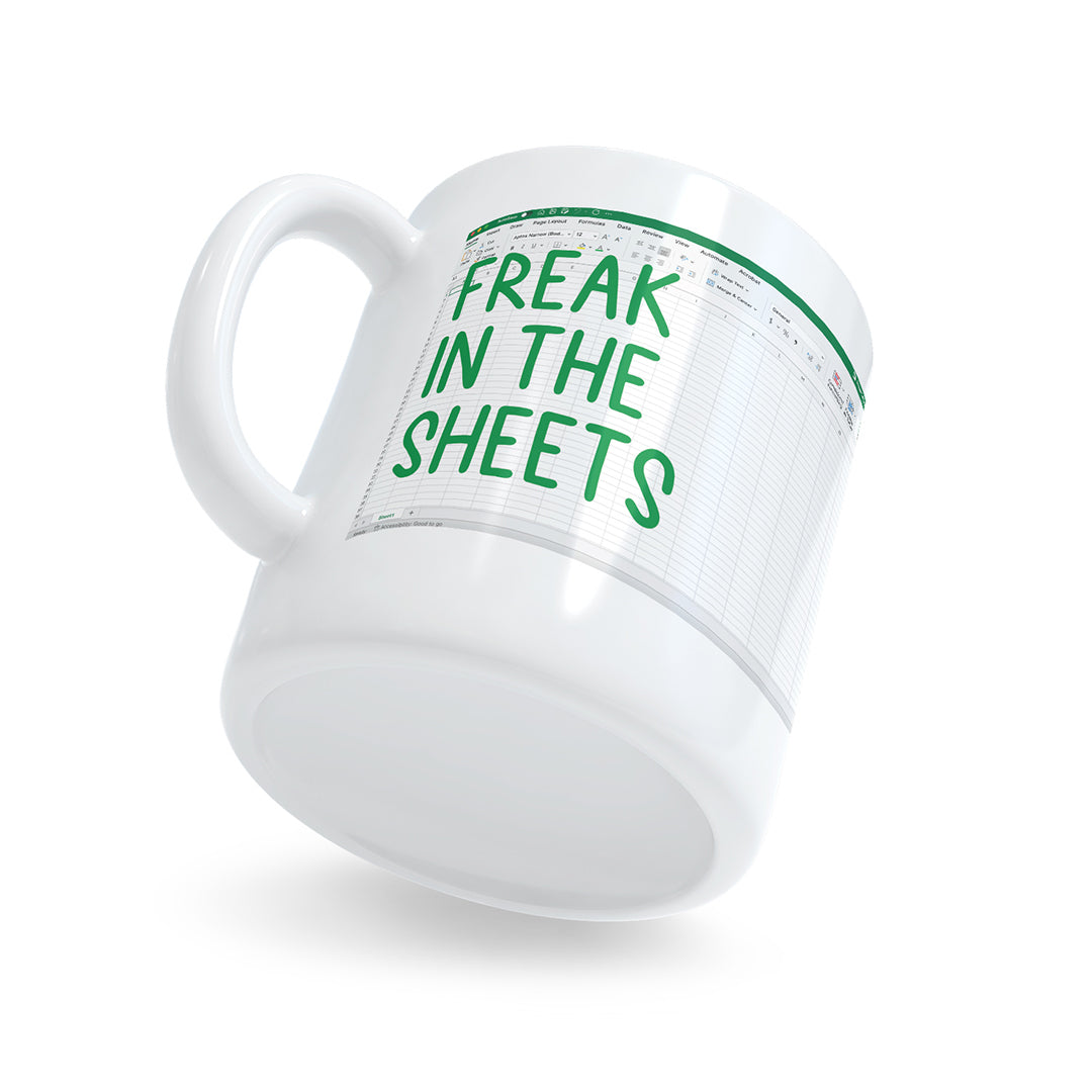 Freak In The Sheets Mug