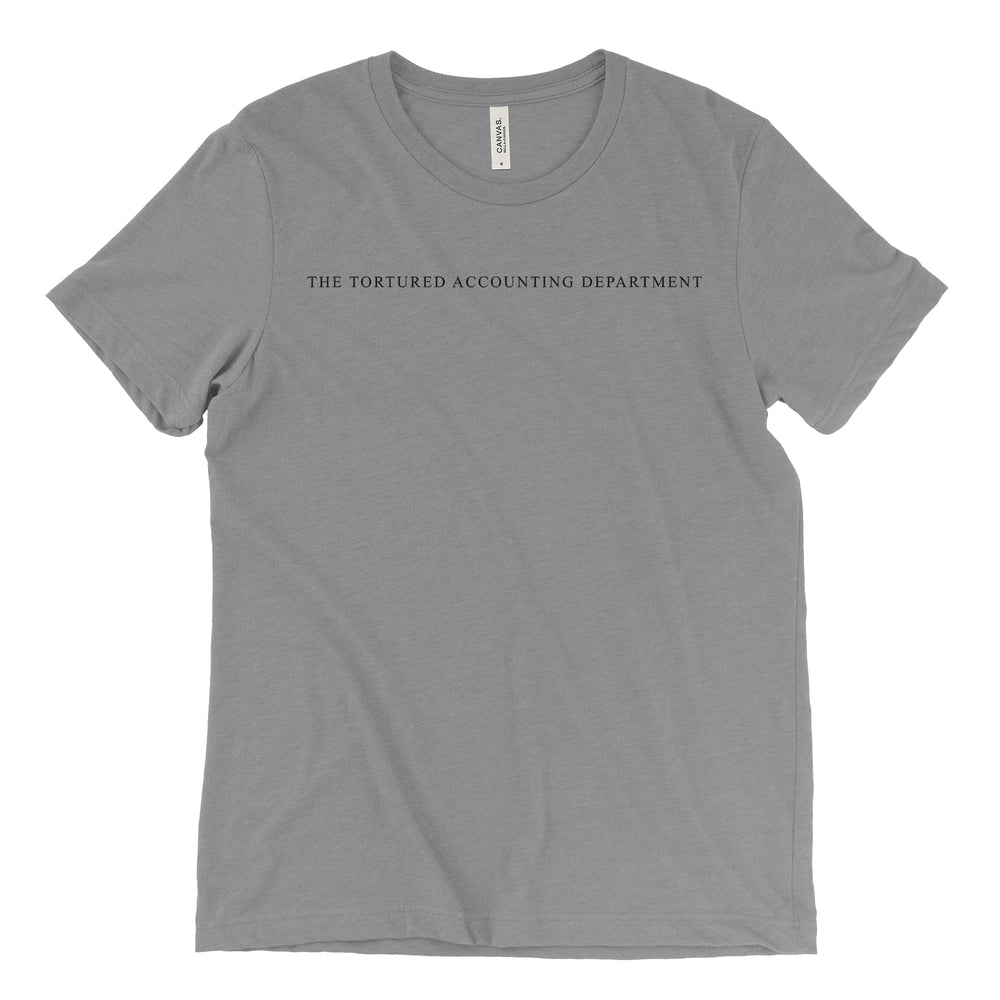 The Tortured Accounting Department Tee | Taylor Swift Accounting Merch